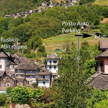 Rustico Luchessa Valle Verzasca Lavertezzo