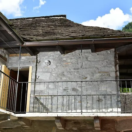 Rustico Luchessa Valle Verzasca Alpesi faház *